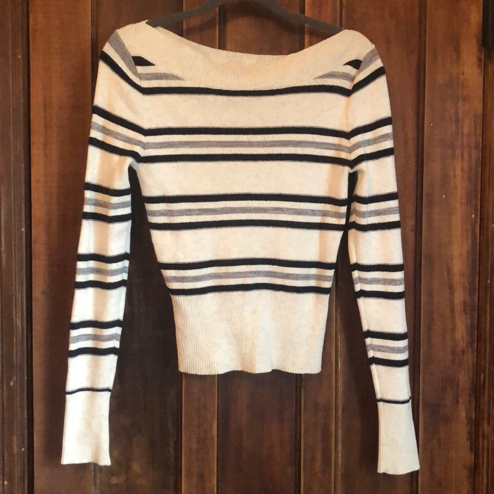 Free People boat neck sweater